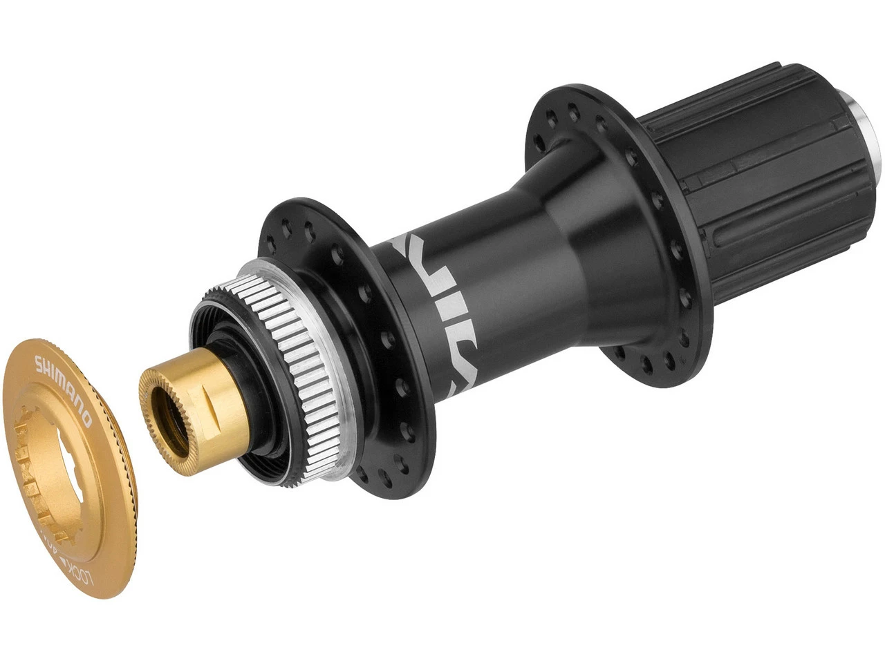 Shimano Saint HR-Nabe FH-M820 Disc Center Lock Für 12 Mm Steckachse 2 Shimano Saint HR-Nabe FH-M820 Disc Center Lock Für 12 Mm Steckachse – Bild 2