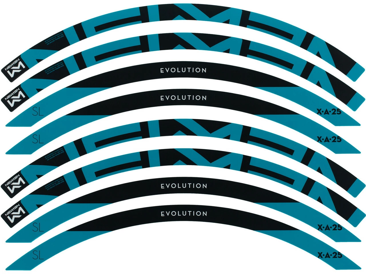 Newmen Felgen Decal Kit X.A.25 4 Newmen Felgen Decal Kit X.A.25 – Bild 4