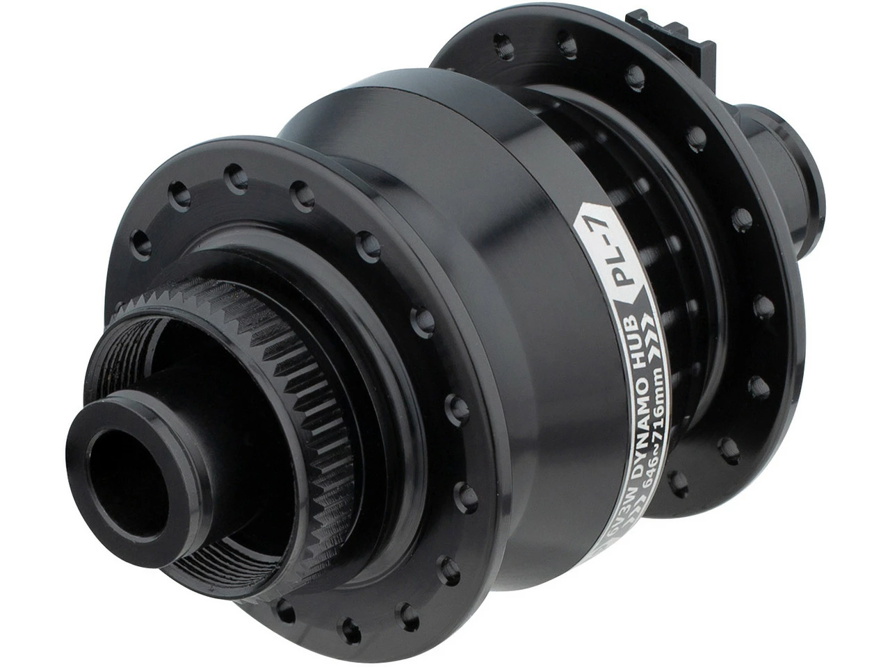 Shutter Precision Nabendynamo PL-7 QR12 Disc Center Lock 2 Shutter Precision Nabendynamo PL-7 QR12 Disc Center Lock – Bild 2