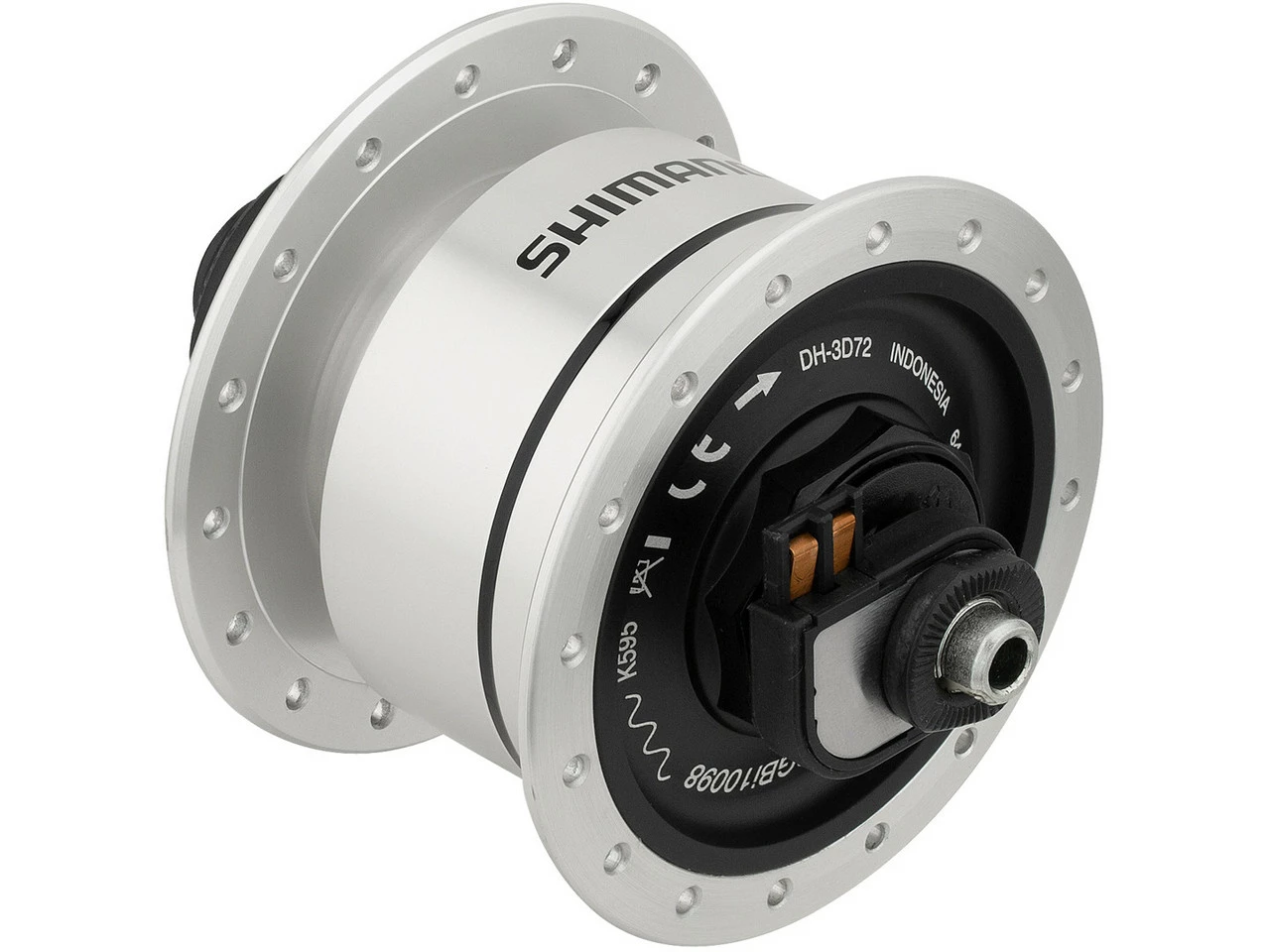 Shimano Disc Center Lock Nabendynamo DH-3D72 3 Shimano Disc Center Lock Nabendynamo DH-3D72 – Bild 3