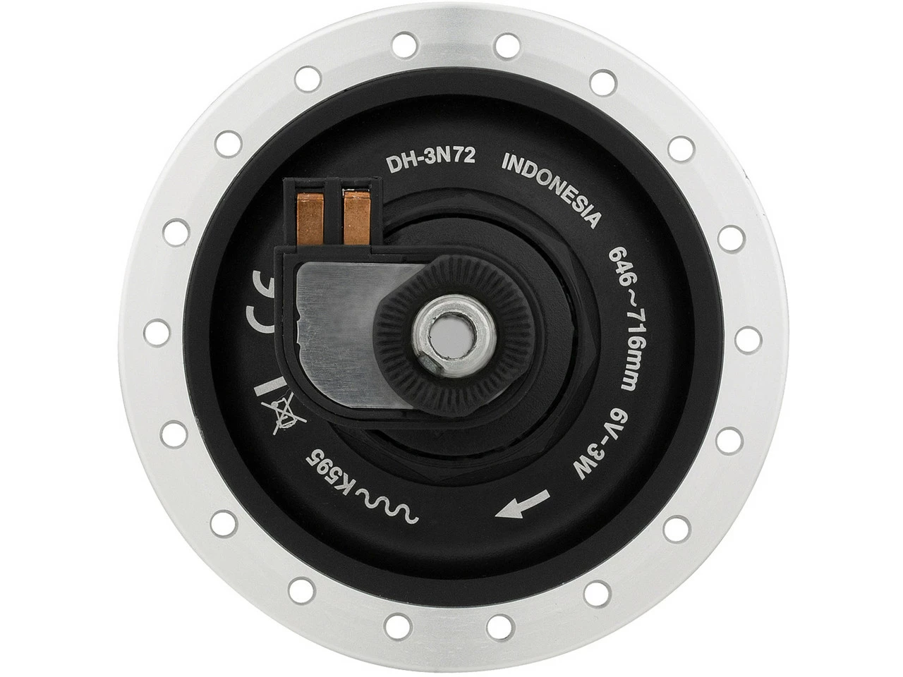 Shimano Nabendynamo DH-3N72 5 Shimano Nabendynamo DH-3N72 – Bild 5