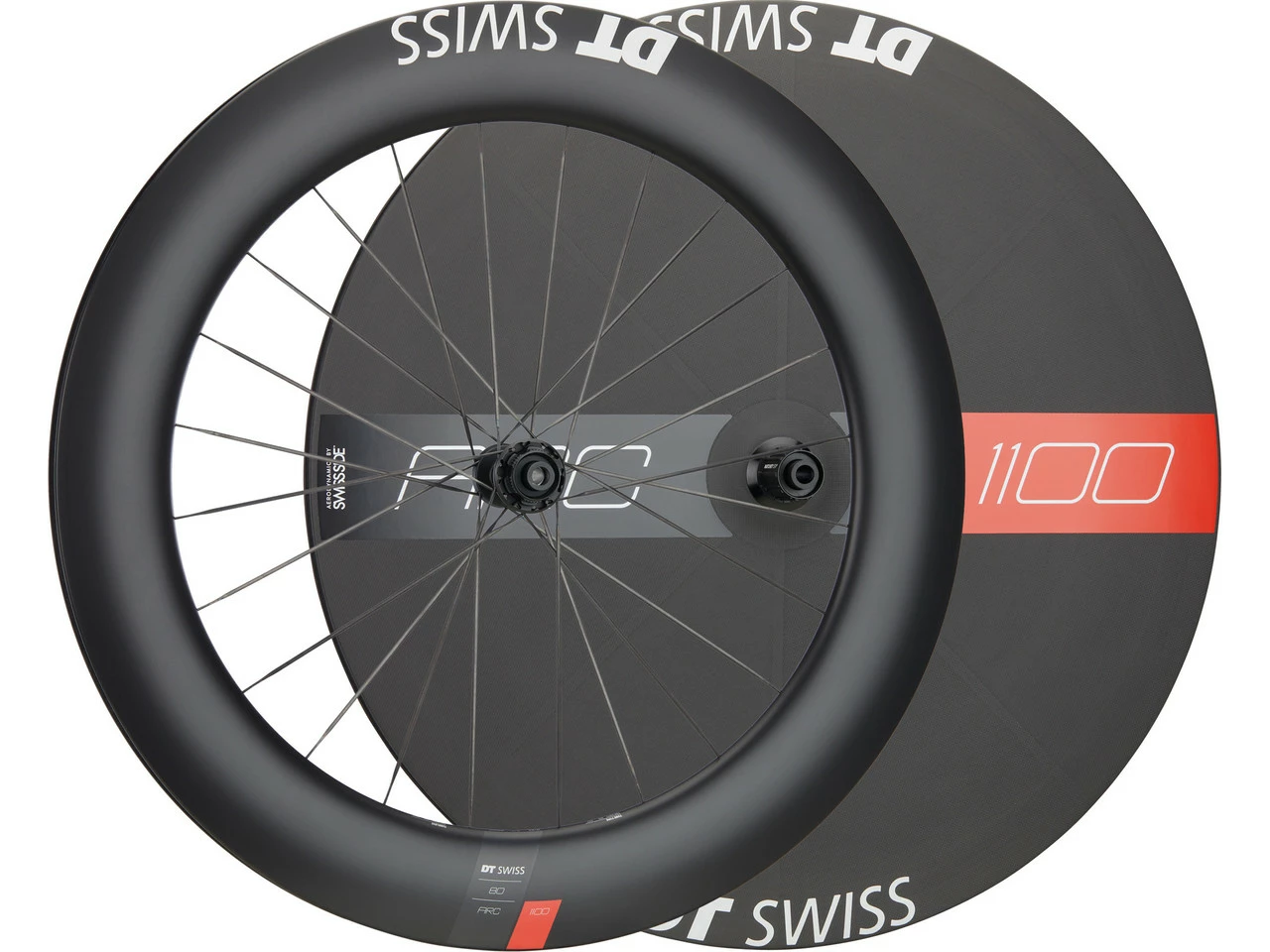 Dt-swiss ARC 1100 DICUT 80/Scheibe Carbon Disc Center Lock 28" Laufradsatz 1 Dt-swiss ARC 1100 DICUT 80/Scheibe Carbon Disc Center Lock 28" Laufradsatz