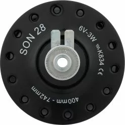 SON 28 Disc Center Lock Nabendynamo -Fulcrum-Laden 489951