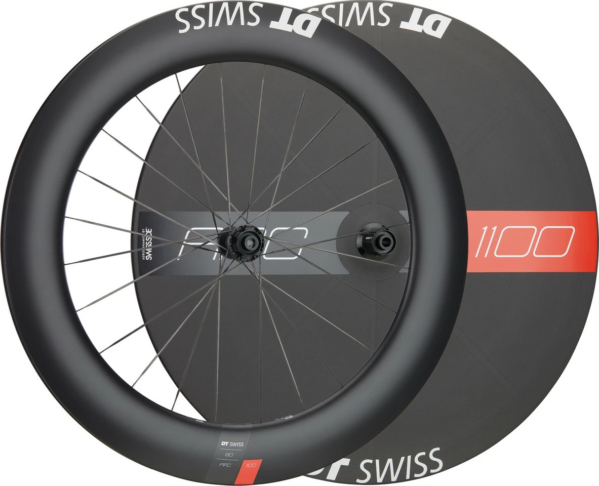 Dt-swiss ARC 1100 DICUT 80/Scheibe Carbon Disc Center Lock 28" Laufradsatz 1 Dt-swiss ARC 1100 DICUT 80/Scheibe Carbon Disc Center Lock 28" Laufradsatz